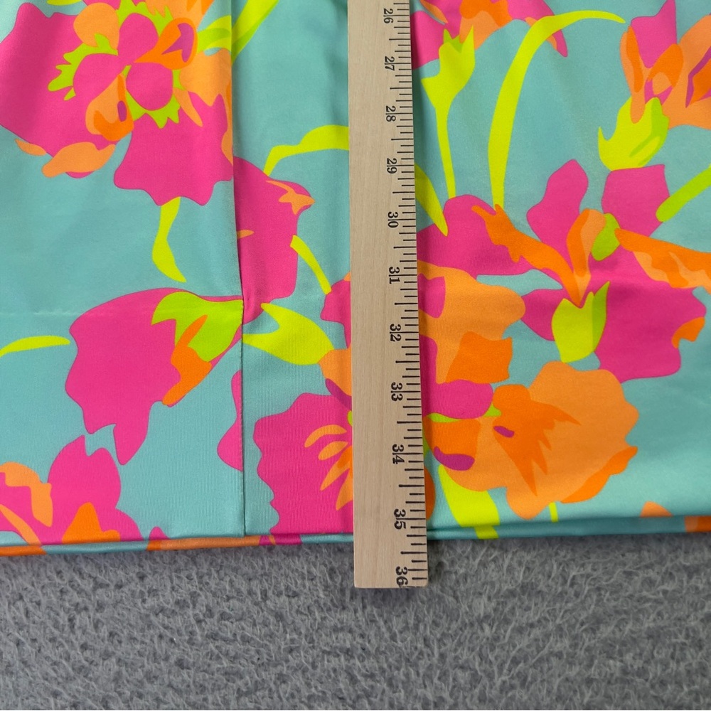 Gretchen Scott Dress Womens Medium Multicolor Floral Sleeveless Preppy Active - Picture 7 of 8